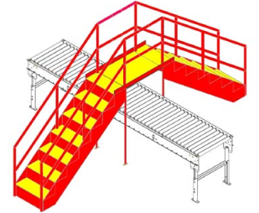 Type 4 Stair Crossover - Over Conveyable